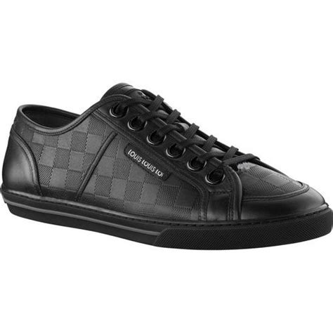 louis vuitton brooklyn sneaker damier embossed calf leather